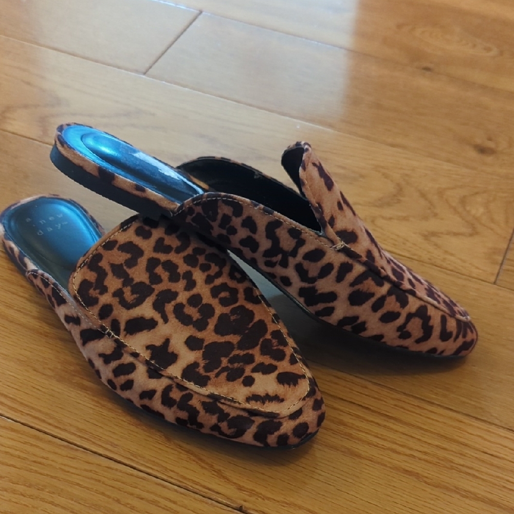 Leopard Print Women's Loafers